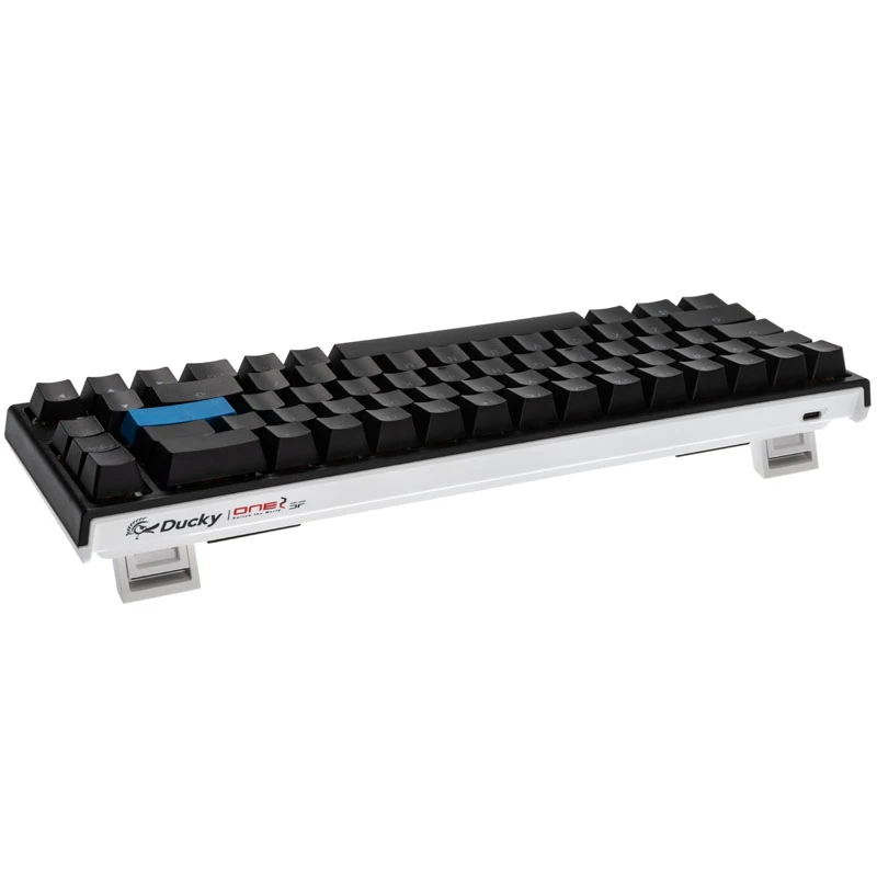 Ducky One 2 SF Gaming tastatūra, MX-Blue, RGB LED - Melns (US)