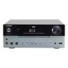 Mājas audio mikrosistēma Aiwa MSBTU-700DAB — 25W RMS, DAB+/FM, Bluetooth 10m, teknes CD, LED displejs, melna/Arktikas zila