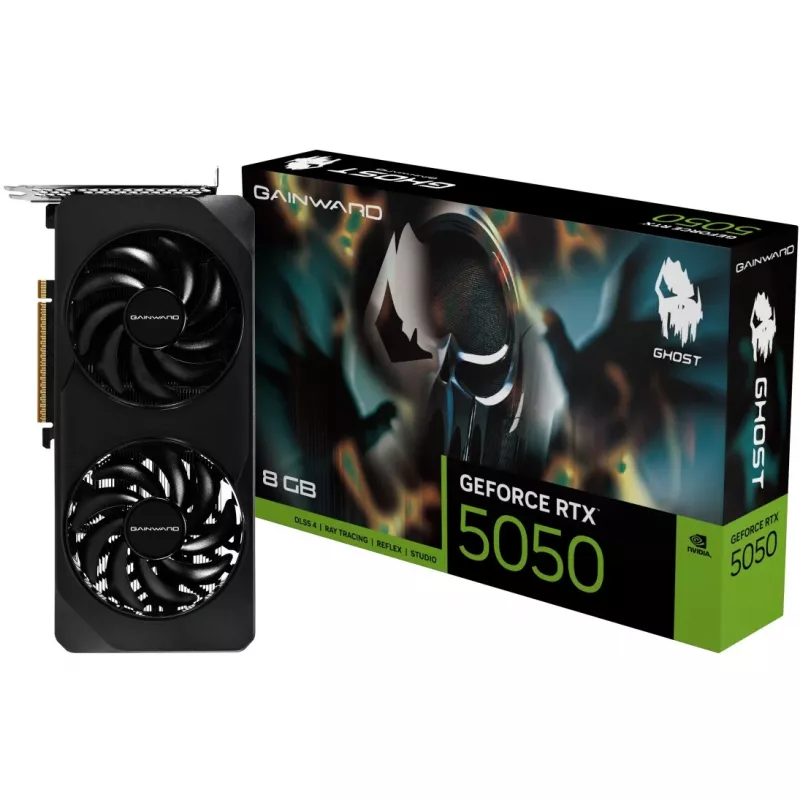 Gainward GeForce RTX 5050 Ghost 8GB GDDR6 grafikas karte
