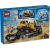 Būvniecības buldozera rotaļlieta LEGO 60466, City sērija, 682 detaļas, 3 minifigūras, ieteicamais vecums 8+, izmērs 120×240×130 mm
