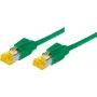 Tecline 72220G Ethernet komutācijas kabelis, zaļš
