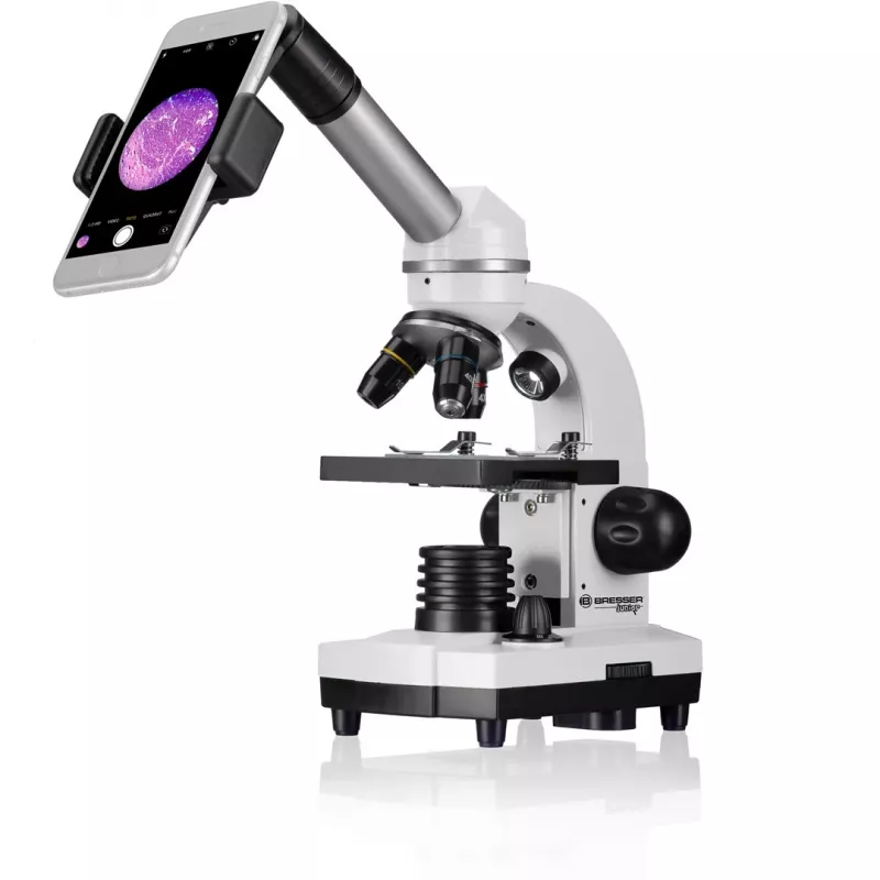 Optiskais mikroskops Bresser JUNIOR Biolux SEL 1600x 40x līdz 1600x