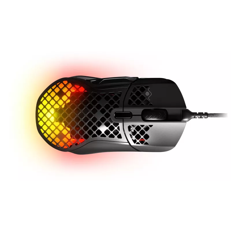 Steelseries Aerox 5 peles labās puses Right-hand USB Typee-A Optical 18000 DPI