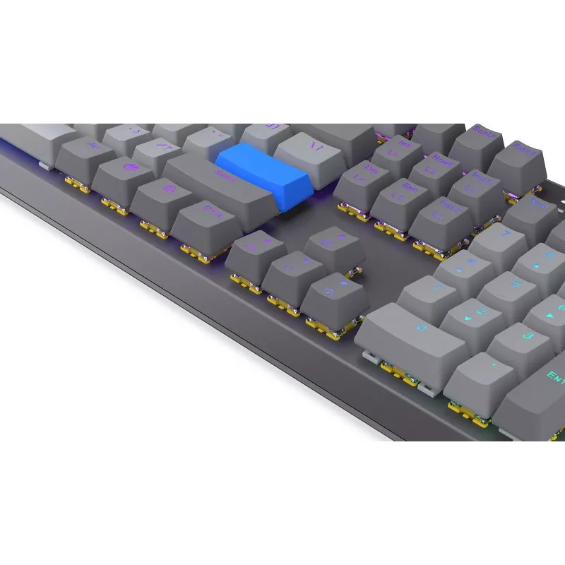 Bezvadu tastatūra ENDORFY Thock V2 — ergonomisks izkārtojums, RGB apgaismojums, bezvadu savienojums
