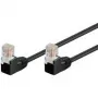 Tīkla kabelis Goobay 96085 melns 0,5 m Cat5e U/UTP