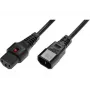 Microconnect PC1071 strāvas kabelis melns 5 m C14 savienotājs C13 savienotājs