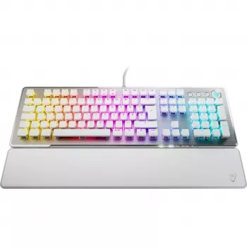 Turtle Beach Vulcan II tastatūra Spēļu USB Vācu Balts