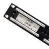 Patch panel RACK 24 porti, cat.6 UTP
