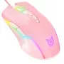 Spēļu pele ONIKUMA CW905 rozā USB