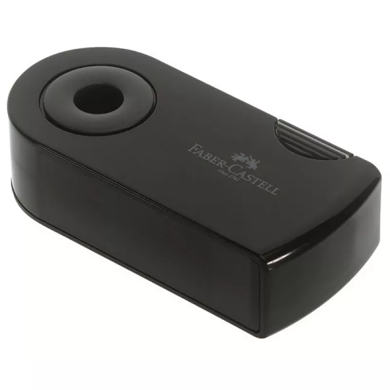 Manuālais zīmuļu asināmais Faber-Castell SLEEVE Melns
