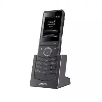 IP mobilais tālrunis Fanvil W611W V2 Melns 4 līnijas LCD Wi-Fi