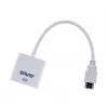 Savio CL-27B video kabeļa adapteris 0.1 m HDMI Type A (Standard) VGA (D-Sub) Balts
