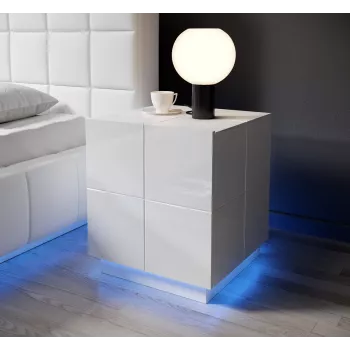 Cama REJA naktsgaldiņš gaiši zils