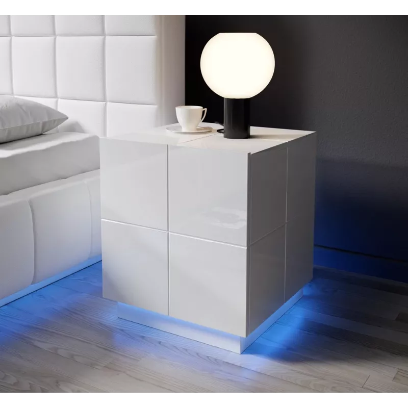 Cama REJA naktsgaldiņš gaiši zils