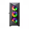 Gembird CCC-FC-900ARGB Gaming datora korpuss Fornax 900, ATX, melns