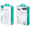Lādētājs usams USA001632 30W 1×USB-C 1×USB-A ātrā uzlāde