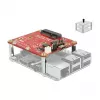 Iekšējais mSATA adapteris DELOCK 62648 ar Micro-USB saimniekdatora saskarni, 6 Gbit/s, 65×56×12 mm
