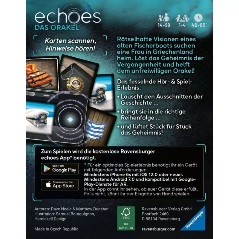 echoes Das Orakel, ģimenes spēle