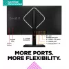 RENEW SILVER OMEN by HP 27qs QHD spēļu monitors - 27 collu 2560x1440 QHD 400-nit 240 Hz AG, IPS, 2x HDMI/DisplayPort, 2x USB-A, skaļruņi, regulējams augstums/slīpums/pagriešana, 1 gada garantija