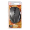 Bezvadu RF optiskā labās rokas pele DEFENDER ULTRA MM-315 — 1600 DPI, 6 pogas, USB uztvērējs, melna