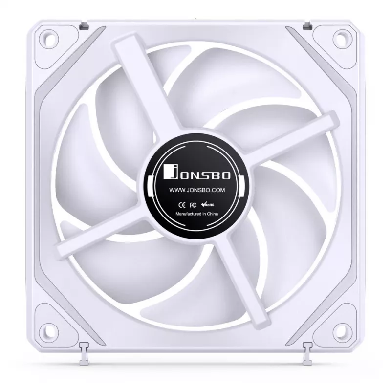 Dzesēšanas ventilatoru komplekts Jonsbo ZL-120WR PWM ARGB Reversed 120mm, 3 gab.