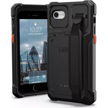 UAG Urban Armor Gear Workflow Battery Case | Apple iPhone SE (2022 & 2020) | melns | vairumā | WF0000044040 (WF0000044040)