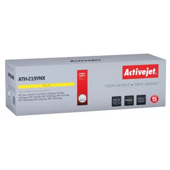 Toneris ActiveJet ATH-219YNX saderīgs dzeltenais HP, 2500 lapas, viens iepakojumā, standarta ietilpība