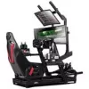 Next Level Racing GTElite Alumīnija Simulatora Kokpits - Riteņa Plates Izdevums + O-Rouge C1-XL Cold Fusion Simracing Sēdeklis