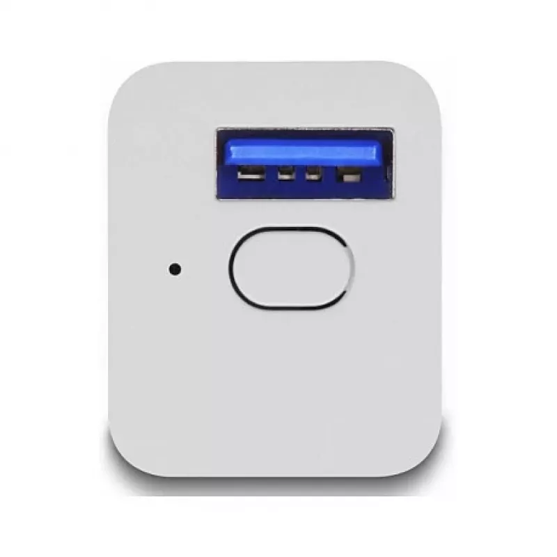 DELOCK 11832 viedais spraudnis — iekštelpu Wi‑Fi viedā kontaktligzda, 2 A, 2400 MHz, balta