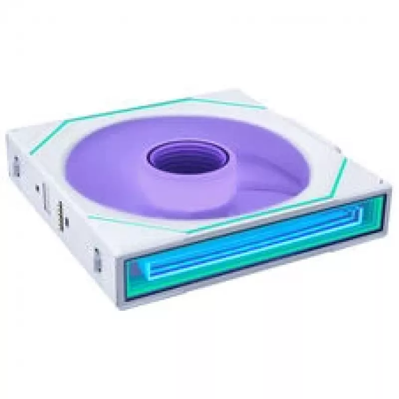 140mm Lian Li UNI FAN SL-INF bezvadu ARGB PWM korpusa ventilators, balts