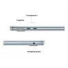 MacBook Air 13, debeszils, M4 (10-CPU/10-GPU), 16GB, 512GB, vācu, 35W Dual USB-C Port barošanas adapteris, MC6U4D/A