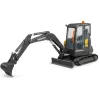 BRUDER modelis — Volvo ECR40 kompaktekskavators (rotaļlieta), modelis 02465
