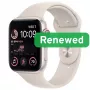 B klase | Apple Watch SE2 LTE 40mm | 1,57 collu Retina OLED LTPO | LTE | Starlight | watchOS | Apple Renew
