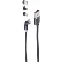 USB kabelis ShiverPeaks BS14-19002 2m USB A USB C/Micro-USB B Melns