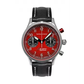 Rokas pulkstenis Bauhaus Aviation Eurofighter 25765, 41 mm korpuss, analogais displejs