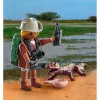 Playmobil Special Plus Pētnieks ar jaunu kaimanu spēļu komplekts