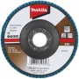 Makita - slīpripa - metālam, nerūsējošajam tēraudam, krāsainajiem metāliem - 125 mm - Graudu izmērs: Z40 (D-63781)