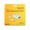 Adapteris mini DisplayPort→VGA DeLOCK 65130