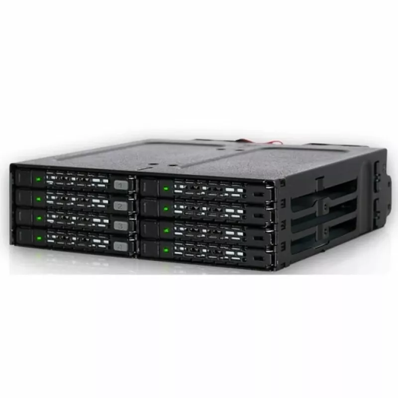 ICY DOCK - ToughArmor - MB998IP-B - 8 slotu 2,5 inch SAS/SATA SSD&HDD (7mm) aizmugures plates modulis