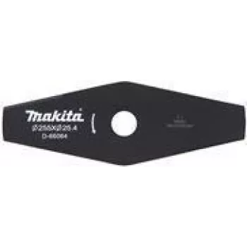 Makita motorzāles pļāvēja nazis nezālēm, sausai zālei, 255 mm, 2 zobi, modelim DUR368AZ (D-66064)