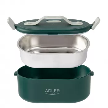 Adler | Sildāmais trauks ēdienam | AD 4505g | Tilpums 0,8 L | Materiāls Nerūsējošais tērauds/Plastmasa | Zaļš