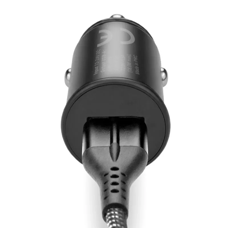 Auto lādētājs everActive CC-15QC QC3.0 18W 1x USB ar kabeli