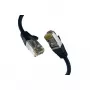 EFB-Elektronik CAT8.1 melns 0,25m RJ45 komutācijas kabelis S/FTP PIMF LSZH 2000MHZ 40GB tīkla kabelis Ražotājs: EFB Elektronik (EC020200299)
