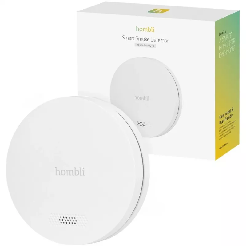 Fotoelektriskais atstarošanās detektors Hombli HBSA-0109 Bezvadu Balts