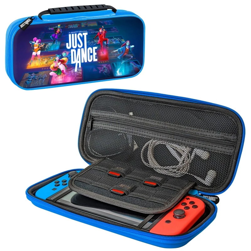 Cover Subsonic SA5504-A pārnēsājamās spēļu konsoles maciņš Nintendo zilā krāsā