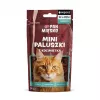 Kaķu gardumi Pan Miesko Mini pīles nūjiņas ar kaķumētru 50 g — hipoalerģiska, bezgraudu un bezsojas uzkoda pieaugušiem kaķiem