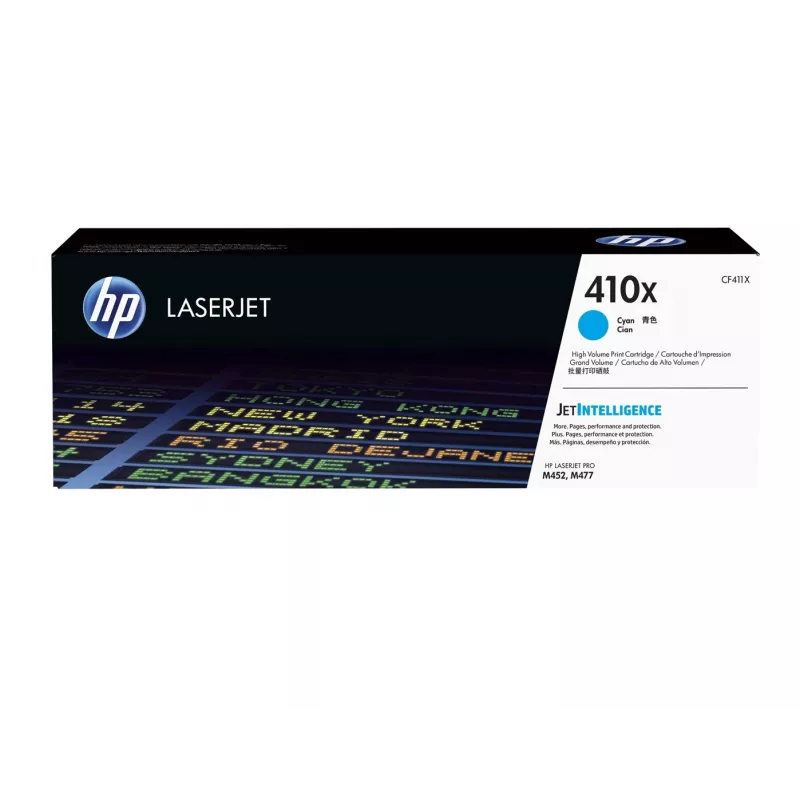 HP 410X augstas ražības ciāna oriģinālā LaserJet tonera kasetne