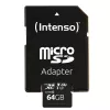 Atmiņas karte Intenso 64GB MicroSDXC UHS-I Class 10 3433490