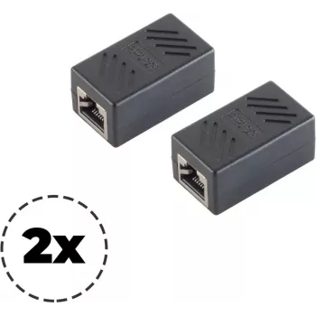 Adapteris ShiverPeaks modulārais ielāpu savienotājs Cat. 6A 08-01041-2, RJ45 iekšējā savienojuma savienotājs