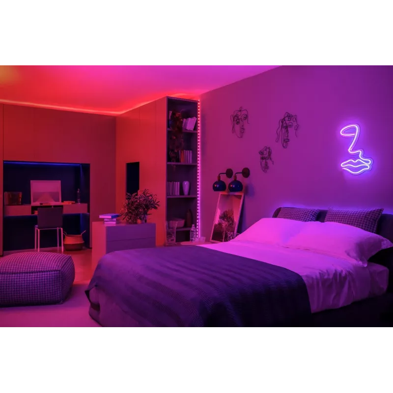 Twinkly Dots 60 RGB USB viedās gaismas, 3 m, melns